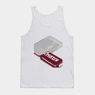 Sleek Maroon USB Power Bank Design No. 802 Tank Top